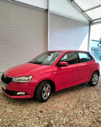 Skoda Fabia cena 47000 przebieg: 45000, rok produkcji 2021 z Świdnik małe 37